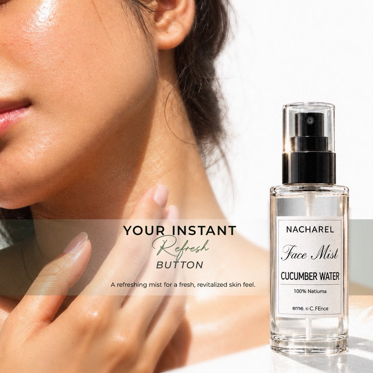 Nacharel Cucumber Face Mist - Image 4