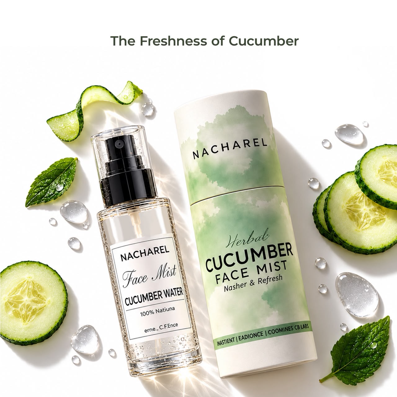 Nacharel Cucumber Face Mist - Image 2