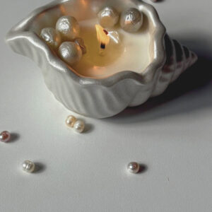 Soy Wax Conch Shell Candle