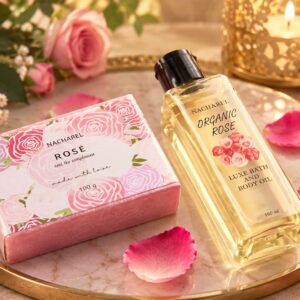 Rose soap & Body oil